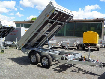 Reboque basculante Böckmann PKW-Anhänger Elektro-Dreiseitenkipper 3,5 to. sofort: foto 4