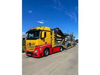 Camião transporte de veículos MERCEDES-BENZ Actros