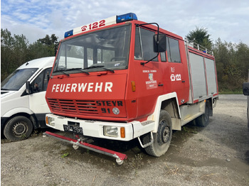 Carro de bombeiro Steyr 791 4х4, 27000 км.Водоноска, FEUERWEHR,: foto 2
