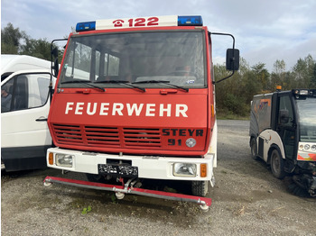 Carro de bombeiro Steyr 791 4х4, 27000 км.Водоноска, FEUERWEHR,: foto 4