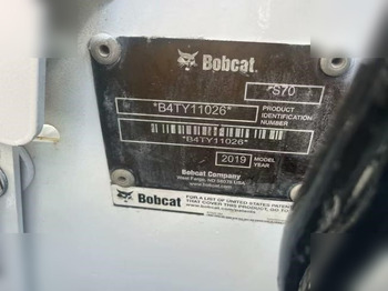 Mini pá carregadora BOBCAT S70: foto 4