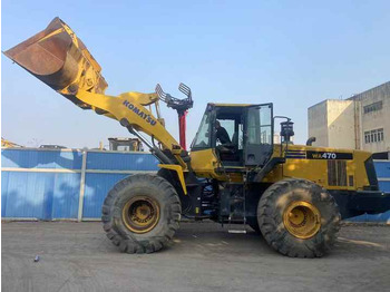 Pá carregadora de rodas Clearance Used Front Loader Wheel Loader Komatsu WA470-6 Loader Original Paint Superior Performance for Sale: foto 2
