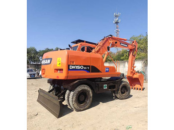 Escavadeira de rodas Good Condition Original Doosan DH150w-7 Wheel Excavator 15 Tons Used Doosan Dh150w-7 Excavator Used Wheel Excavator for Sale [ Copy ]: foto 2