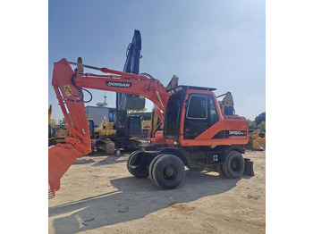 Escavadeira de rodas Good Condition Original Doosan DH150w-7 Wheel Excavator 15 Tons Used Doosan Dh150w-7 Excavator Used Wheel Excavator for Sale [ Copy ]: foto 5