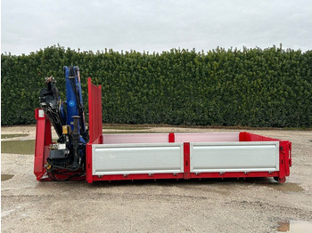 Contentor ampliroll novo CONTAINER SCARRABILE NUOVO A PIANALE CON GRU: foto 3