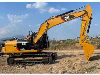Escavadora de rastos CATERPILLAR heavy Excavator CAT 320d Original US Used CAT 320d Excavator 20Tons Excavator CAT320C 320D 320d2 on sale: foto 3