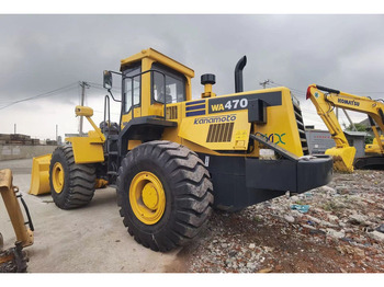 Pá carregadora de rodas KOMATSU WA470