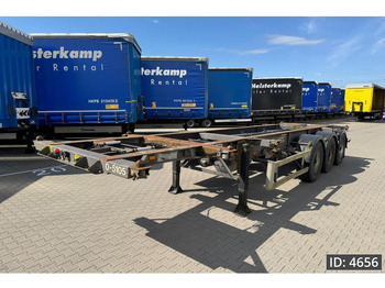 Semi-reboque transportador de contêineres/ Caixa móvel DESOT