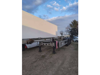 Semi-reboque transportador de contêineres/ Caixa móvel