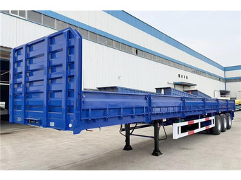 Semi-reboque plataforma/ Caixa aberta para transporte de materiais a granel novo TITAN 3 Axle 50 Ton Side Wall Trailer for Sale In Kenya: foto 2