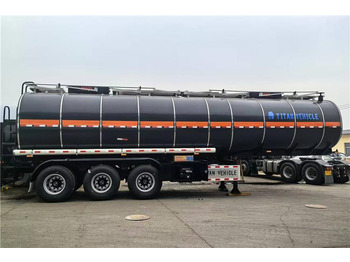 Semirreboque tanque para transporte de betume novo TITAN 3 Axle Bitumen Asphalt Tanker Trailer for Sale In Nigeria: foto 2