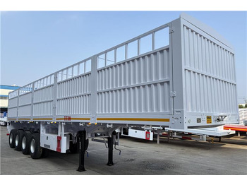 Semi-reboque transporte de gado para transporte de animais novo TITAN 4 Axle 80 Ton Fence Cargo Truck Trailer for Sale in Nigeria: foto 2