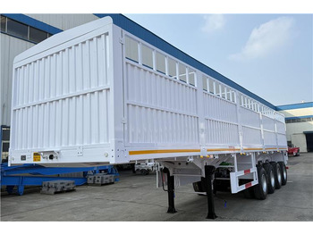 Semi-reboque transporte de gado para transporte de animais novo TITAN 4 Axle 80 Ton Fence Cargo Truck Trailer for Sale in Nigeria: foto 4