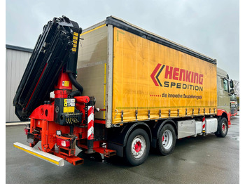 Camião de lona, Camião grua DAF DAF XF 460 FAN + PALFINGER + 16mtr + Lenkachse + EURO 6: foto 5 Camião de lona, Camião grua DAF DAF XF 460 FAN + PALFINGER + 16mtr + Lenkachse + EURO 6: foto 5