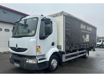 Camião de lona RENAULT Midlum 220
