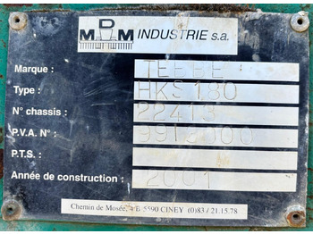 Espalhador de estrume TEBBE 180: foto 5