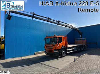 Camião de caixa aberta/ Plataforma SCANIA P 410