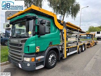 Camião transporte de veículos SCANIA P 450