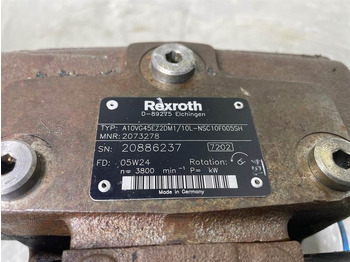 Hidráulica por Máquina de construção Rexroth A10VG45EZ2DM1/10L-R902073278-Drive pump/Fahrpumpe: foto 5