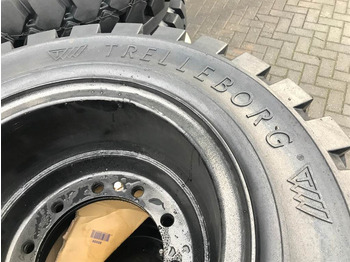 Jantes e pneus por Máquina de construção novo Trelleborg 10.00-20 Dual excavator solid-Tyre/Reifen/Banden: foto 4