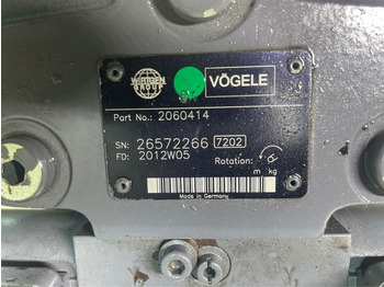 Leasing de Vögele 2060414-A10VG45-Drive pump/Fahrpumpe/Rijmotor Vögele 2060414-A10VG45-Drive pump/Fahrpumpe/Rijmotor: foto 5