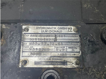 Hidráulica por Máquina de construção WACKER NEUSON 5011018233/1000192758-Hydromatik A4V40-Drive pump: foto 4
