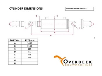 Leasing de Werklust WG 18 - Tilt cylinder/Kippzylinder/Nijgcilinder Werklust WG 18 - Tilt cylinder/Kippzylinder/Nijgcilinder: foto 4