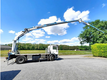 Camião de caixa aberta/ Plataforma, Camião grua MAN 18.410 F2000 Cormach 22000 E4F + jib: foto 5