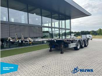 Semi-reboque transportador de contêineres/ Caixa móvel D-TEC