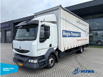 Camião de lona RENAULT Midlum 220