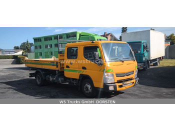 Carrinha basculante, Carrinha cabine dupla Mitsubishi Canter-DREISEITENKIPPER-DoKa-7.SITZER-EURO6: foto 2