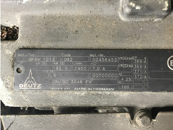 Motor novo Deutz BF4M1013 RECONDITIONED: foto 5