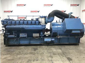 Gerador elétrico MTU 16V396 GENERATOR AEG 1875KVA USED: foto 2
