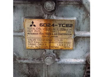 Máquina de construção Mitsubishi 6D24 TC USED: foto 4