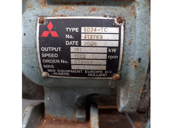 Máquina de construção Mitsubishi 6D24 TC USED: foto 3