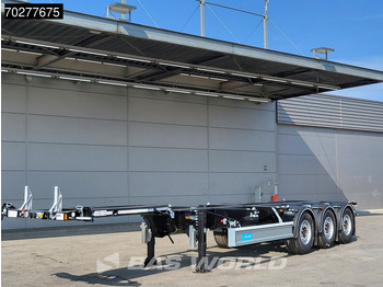Semi-reboque transportador de contêineres/ Caixa móvel D-TEC