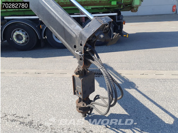 Camião polibenne, Camião grua DAF CF85.360 8X2 NL-Truck Hiab 211 E-3 HIPRO Kran 21T Multilift Euro 5: foto 3