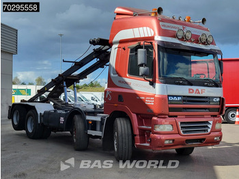 Camião com sistema de cabo DAF CF85.380 8X2 30 Tonnes cable container system Lift-Axle Euro 3: foto 3