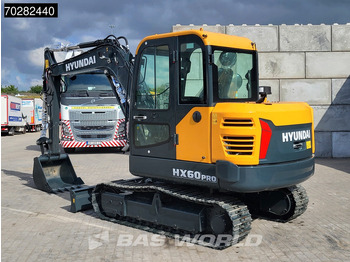 Mini escavadeira novo Hyundai HX60 PRON A/C: foto 3