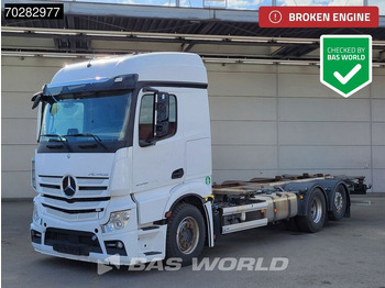 Camião transportador de contêineres/ Caixa móvel MERCEDES-BENZ Actros 2548