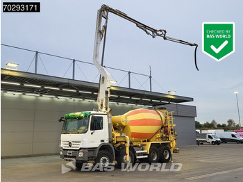 Leasing de Mercedes-Benz Actros 3244 8X4 Retarder Putzmeister 24 Mtrs Pumi Big-Axle 3-Pedals Euro 4 Mercedes-Benz Actros 3244 8X4 Retarder Putzmeister 24 Mtrs Pumi Big-Axle 3-Pedals Euro 4: foto 1