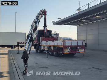 Camião de caixa aberta/ Plataforma, Camião grua Mercedes-Benz Actros 4146 8X4 FASSI F600AXP.26 Crane Kran NL-Truck Euro 5: foto 3