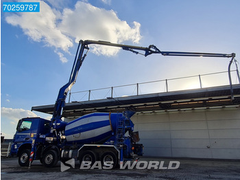 Leasing de Mercedes-Benz Arocs 3251 8X4 PUMI Putzmeister TMM 24 + Liebherr 7m3 Mixer Retarder Euro 6 Mercedes-Benz Arocs 3251 8X4 PUMI Putzmeister TMM 24 + Liebherr 7m3 Mixer Retarder Euro 6: foto 3