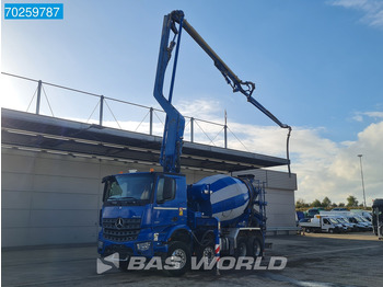 Leasing de Mercedes-Benz Arocs 3251 8X4 PUMI Putzmeister TMM 24 + Liebherr 7m3 Mixer Retarder Euro 6 Mercedes-Benz Arocs 3251 8X4 PUMI Putzmeister TMM 24 + Liebherr 7m3 Mixer Retarder Euro 6: foto 2
