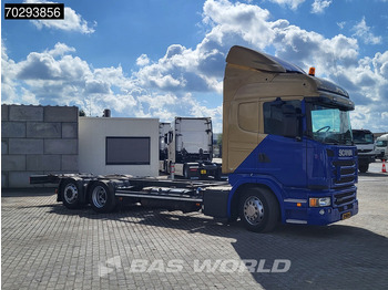 Camião transportador de contêineres/ Caixa móvel Scania G410 6X2 NL-Truck BDF Retarder Lift-steering axle Hydraulic ACC Euro 6: foto 3
