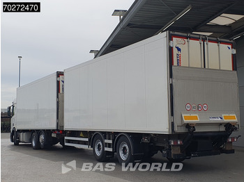 Camião frigorífico Scania R410 6X2 Carrier Supra 1250 Multi temp Retarder Ladebordwand Liftachse Euro 6: foto 2