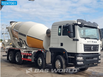 Camião betoneira novo Sitrak G5 350 8X4 NEW! 8m3 Liebherr Mixer Big-Axle Steel Suspension: foto 3