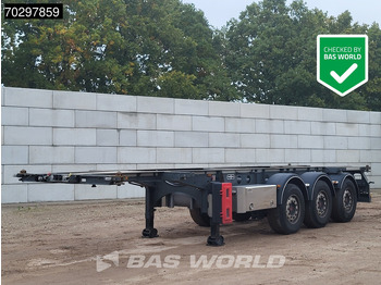 Semi-reboque transportador de contêineres/ Caixa móvel VAN HOOL 20'