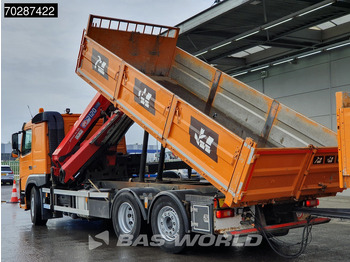 Camião basculante, Camião grua Volvo FM 420 6X2 HMF 2120 K 4 Crane Lift+lenkasche Euro 6: foto 2