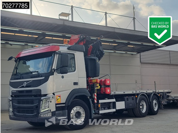 Camião de caixa aberta/ Plataforma, Camião grua Volvo FM 460 6X2 Fassi F365A.2.25 E-Dynamic Retarder Euro 6 Kraan Crane: foto 2